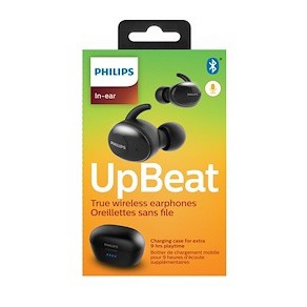 philips upbeat in ear true wireless headphones