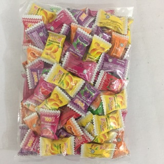 Lot 100 Mix Fruit Assorted Candy 35's Childhood Snack Jajan Gula gula ...