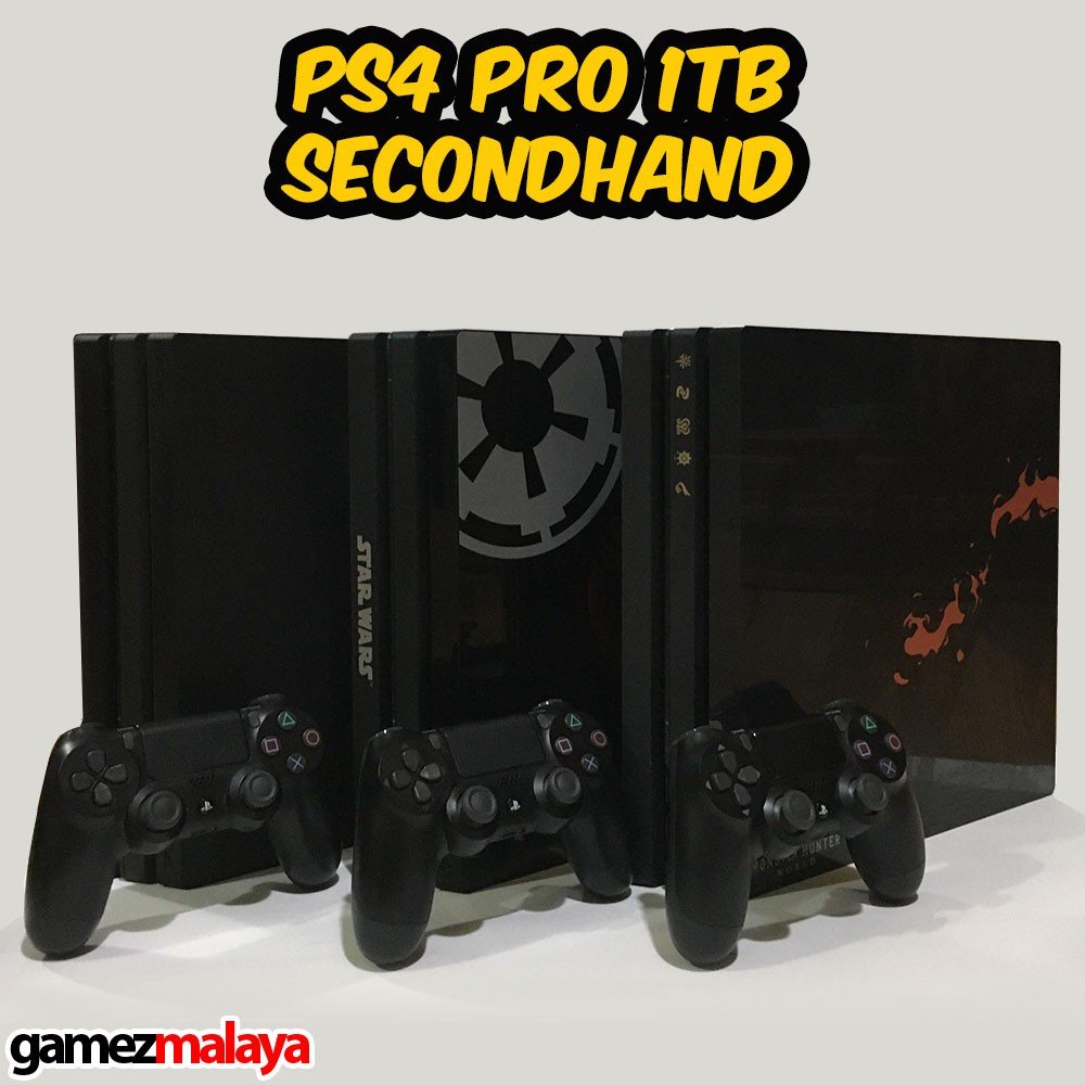 second hand ps4 pro 1tb