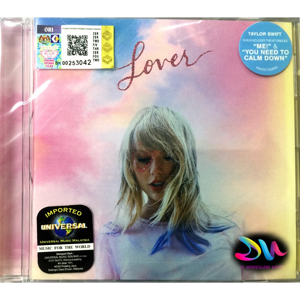Taylor Swift Lover 2019 Album Imported Cd