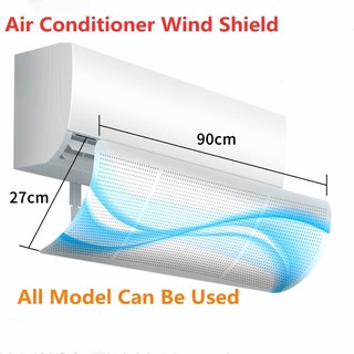 Anti-direct Blow Wind Deflector Air Conditioning Accessory 58cm~101.5cm 