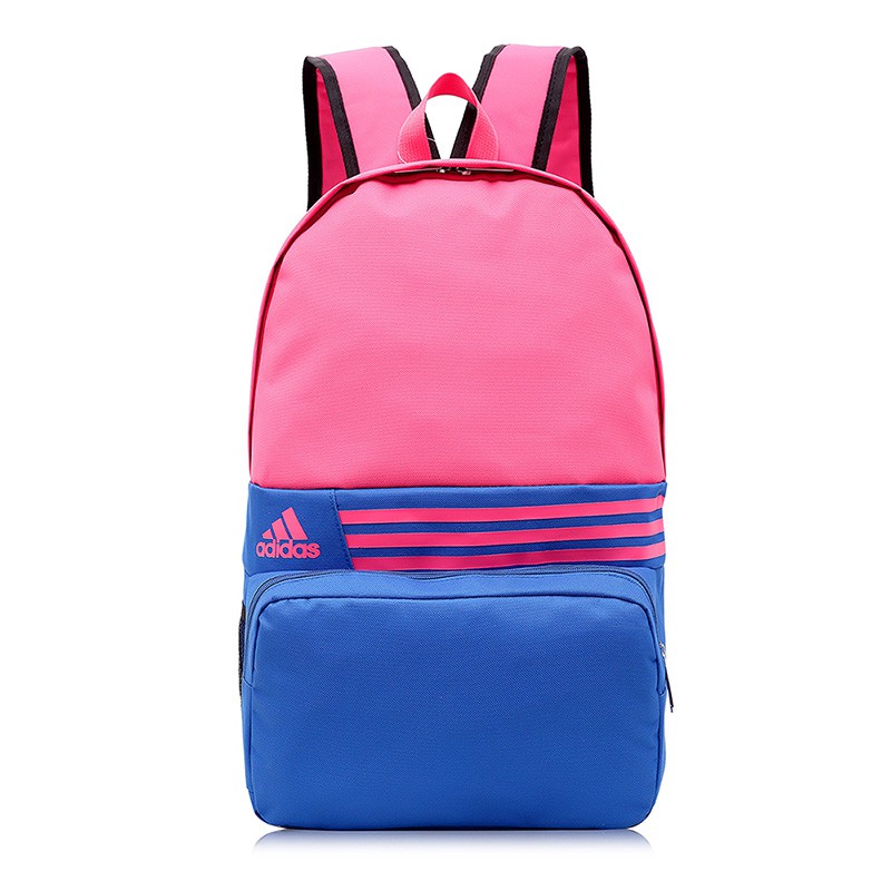 adidas backpack pink and blue