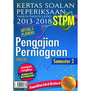 Kertas Soalan Peperiksaan 2013 2018 Stpm Pengajian Am Semester 2