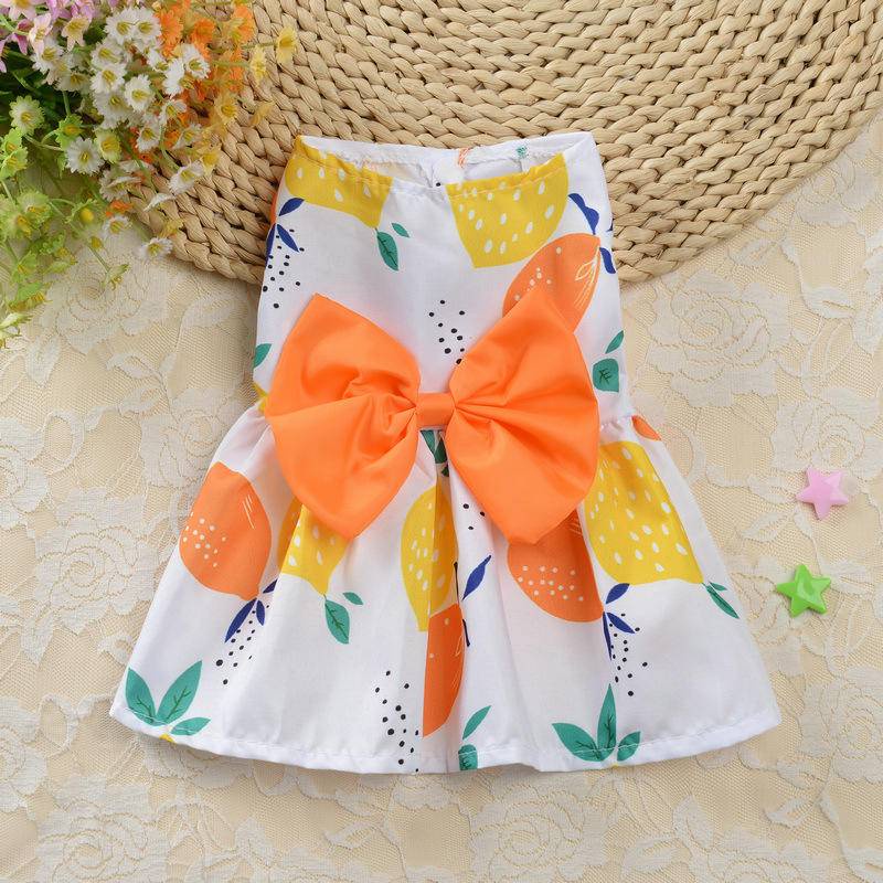 Have Reliable Dog dress Female Pet Cat Puppy Floral Princess Skirt Quality - Image 4