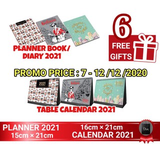 Planner 2021 Ana Calendar 2021 Diary 2021 Re0049 Shopee Malaysia