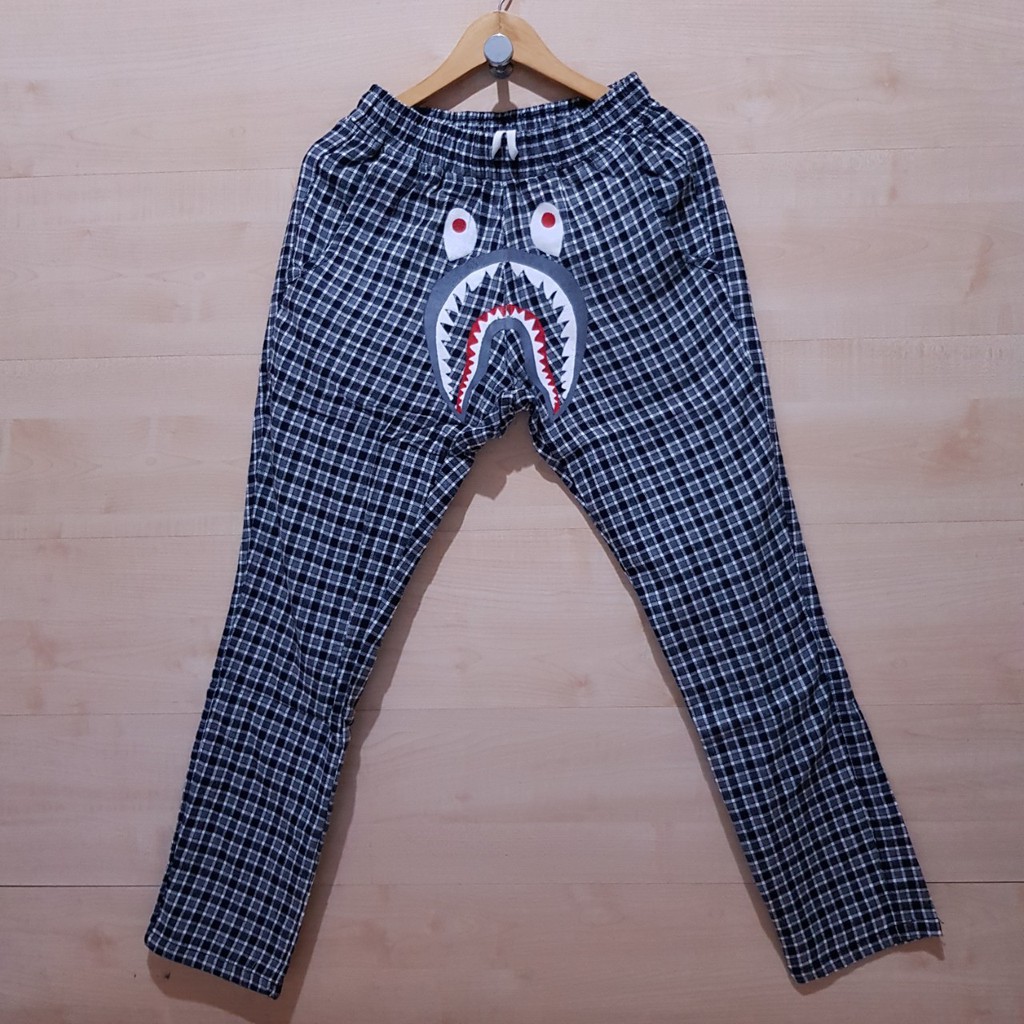 bape shark flannel