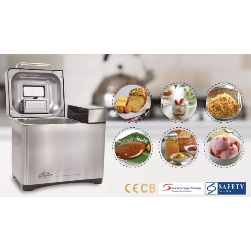 (Ready Stock)Cosway Aspenhome Supreme Bread Maker with Ice Cream Maker 麵包與冰淇淋製作機