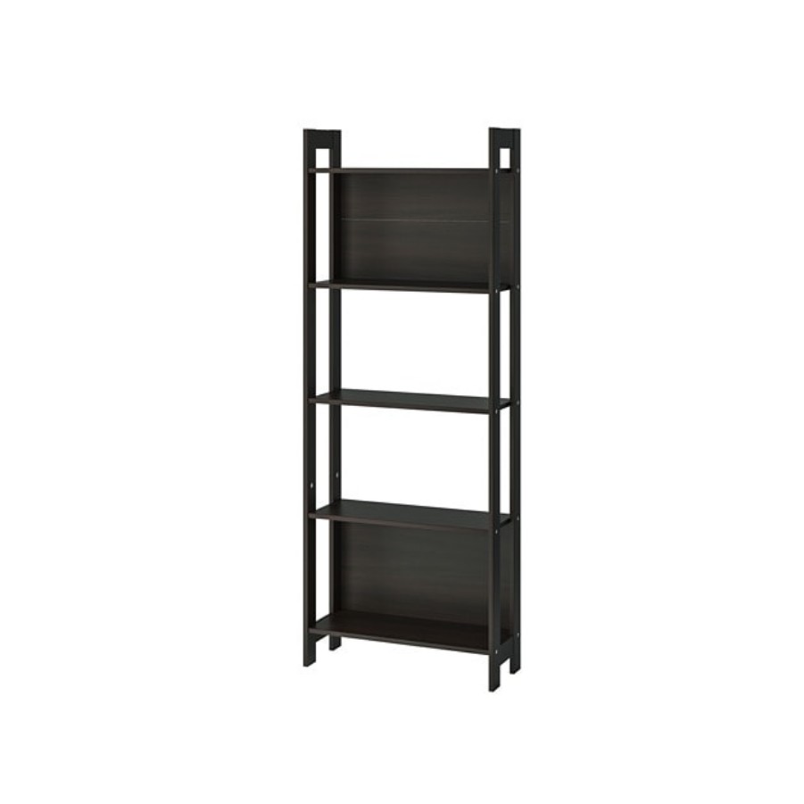 Ikea LAIVA Bookcase, BlackBrown (62x165 cm) Shopee Malaysia