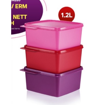 Tupperware Snack & Stack (4) 1.2L