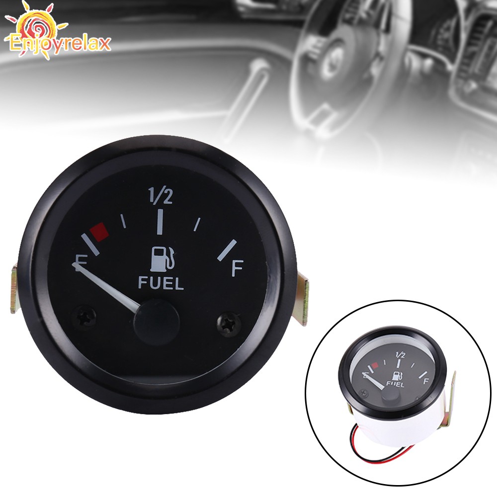 Ex Car 2 034 52mm Fuel Level Gauge Meter With Fuel Sensor E 1 2 F Pointer Unive Shopee Malaysia