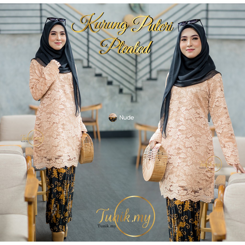  Tunik  my BAJU  KURUNG PLEATED CLEARENCE Shopee  Malaysia