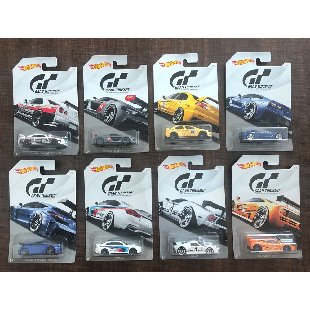 hot wheels gran turismo set 2018