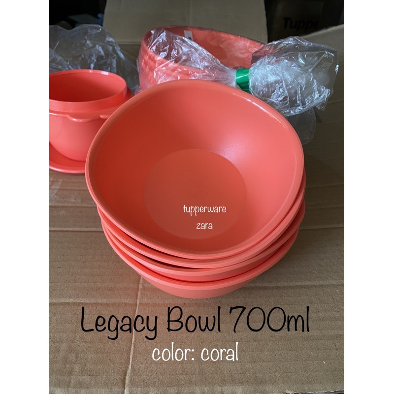 TUPPERWARE Legacy Bowl Set (4) 700ml