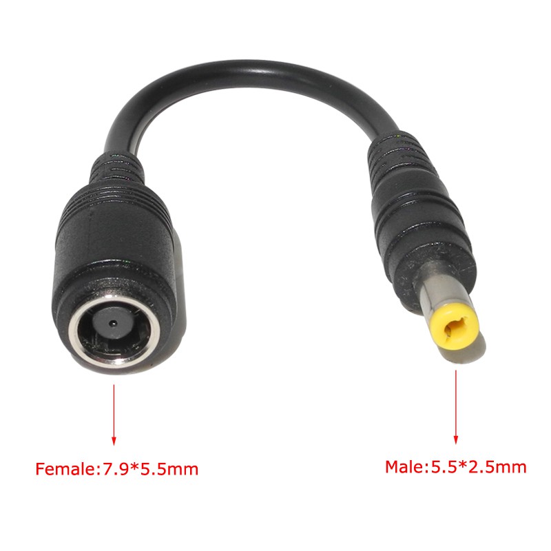 1.2m 7.9x5.5mm DC Power Male to Female Extension Cable Cord Connector