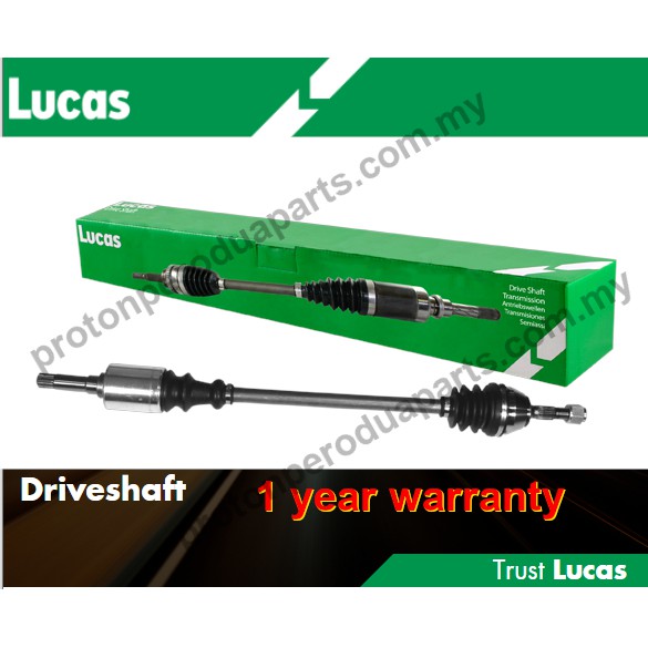 LUCAS Drive Shaft For Proton Waja Gen 2 Persona ( 4G18 / Basic Campro