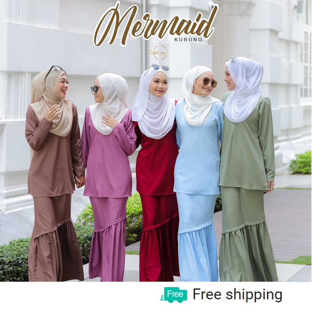  Baju  Kurung  Moden  TunikMY Mermaid Collection Muslimah 