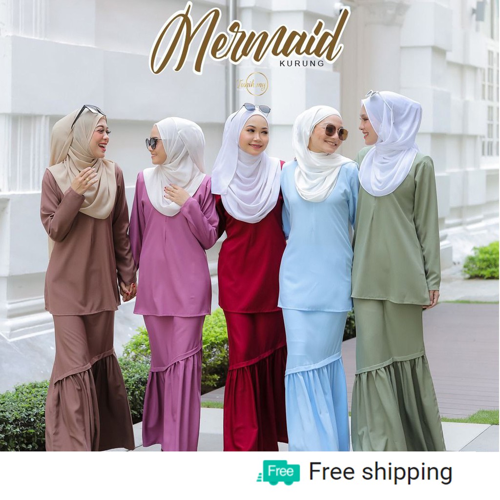 Baju Kurung Moden TunikMY Mermaid Collection Muslimah Baju Kurung Moden TunikMY Mermaid Collection Muslimah