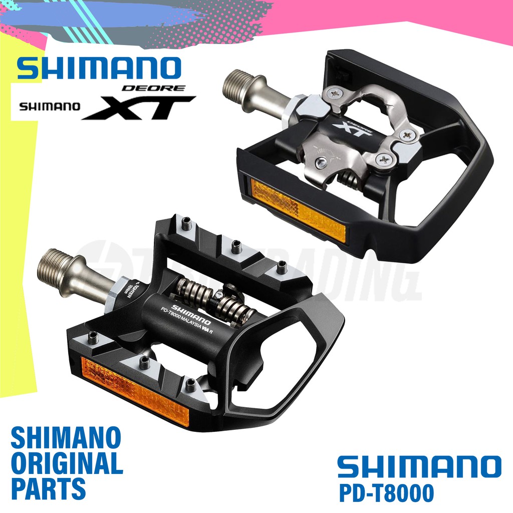 shimano xt t8000 spd trekking clipless pedal