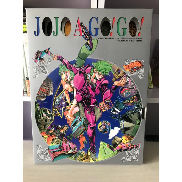 Jojo A Go Desert Wood Fly Lv Yan Jojo S Bizarre Adventure Setjo A Go 棋 现货日版jojo A Go Go 荒木飞吕彦jojo的奇妙冒险画集 Shopee