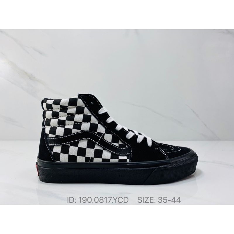 vans black high cut