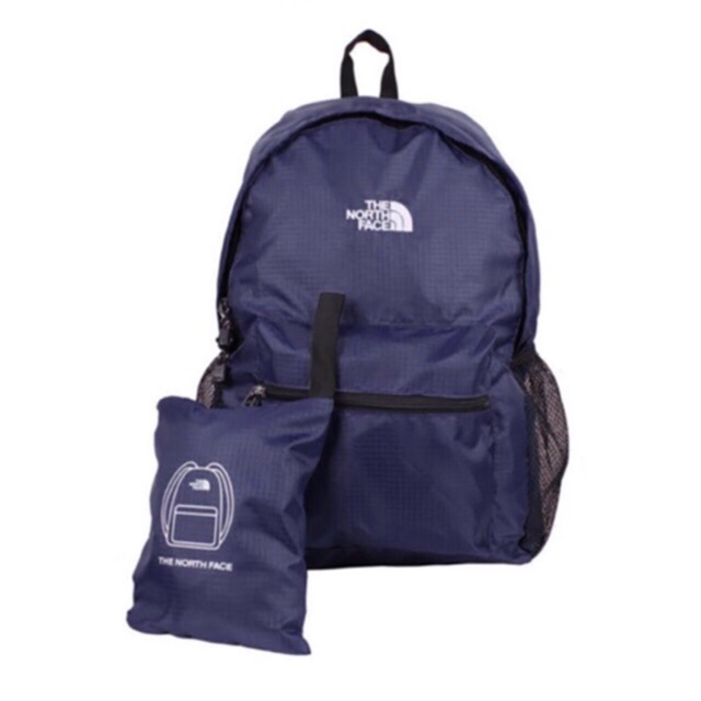 north face foldable backpack