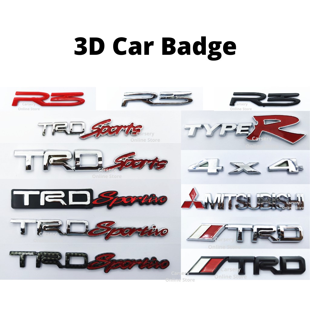 3d Plastic Car Logo /custom 3d Car Emblem /abs Chrome Car Badge Buy 3d ...