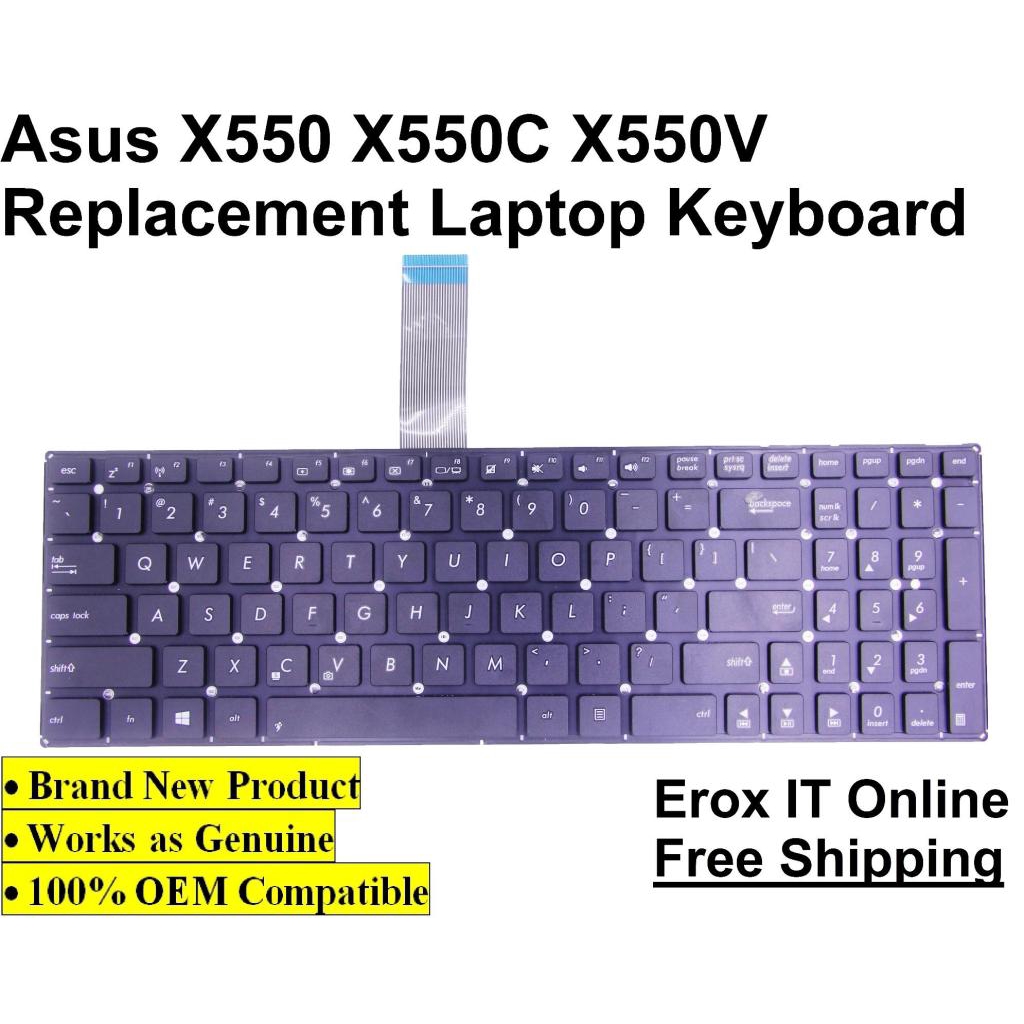 Asus A550L Replacement Keyboard /Asus X550 Replacement Keyboard