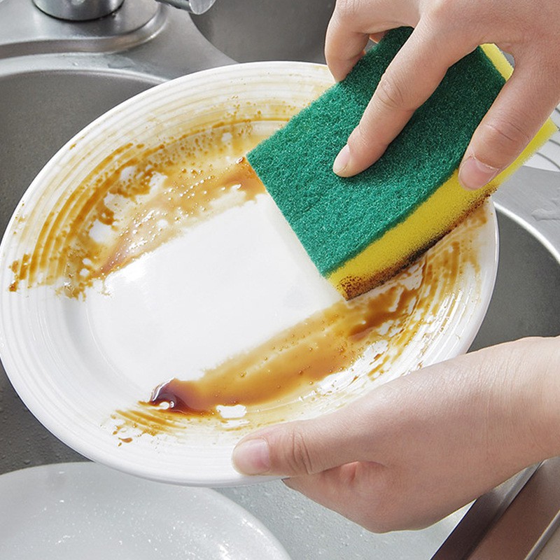 Kitchen Nano Emery Magic Clean Rub Pot Rust Focal Stains Sponge Removing Tool