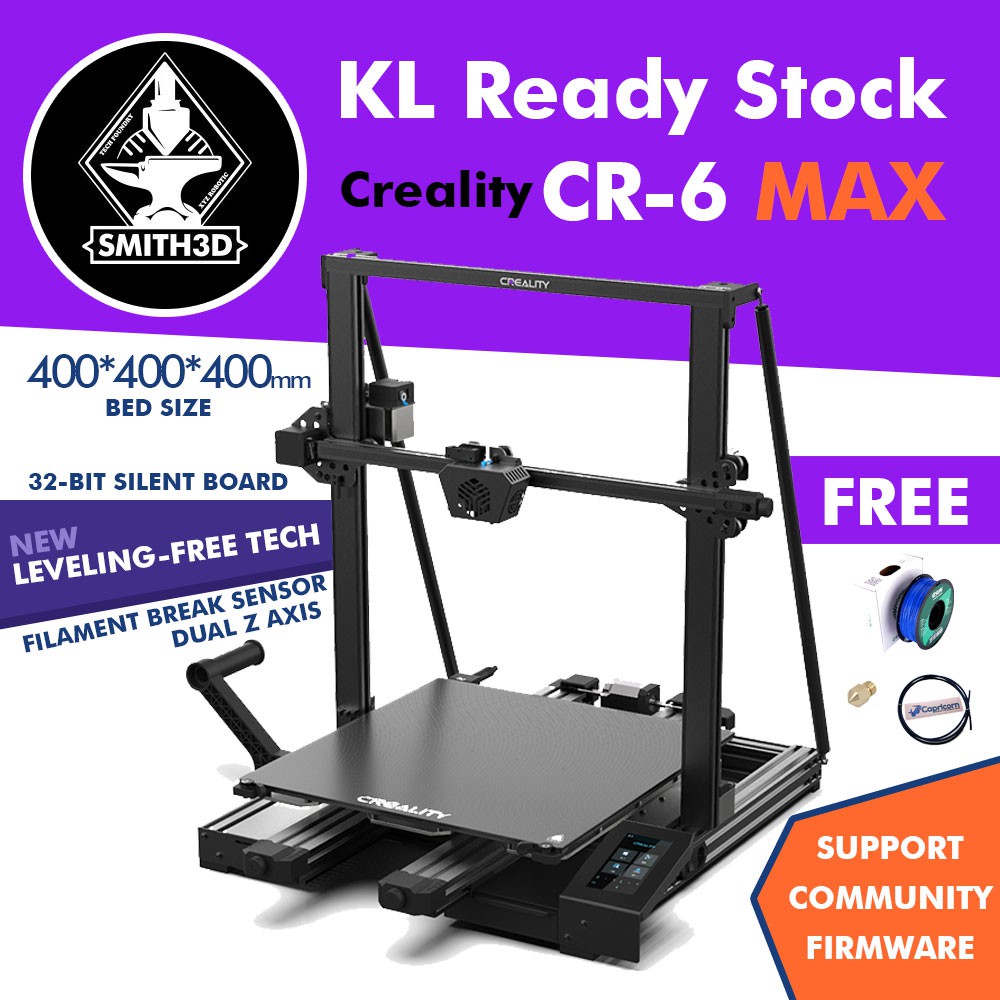 Creality CR6 Max 400mm New Upgraded Large Size 3D Printer Auto
