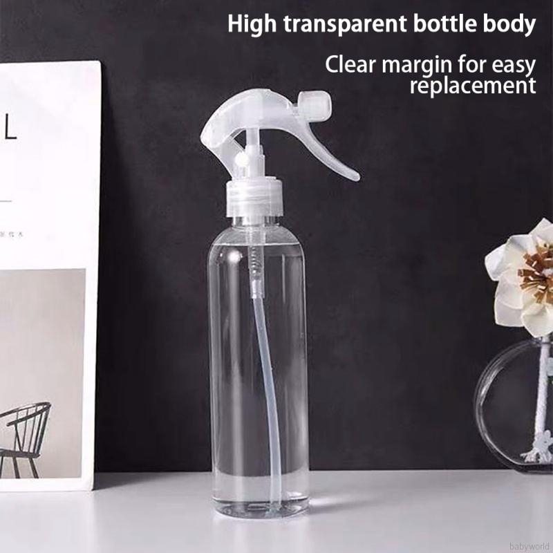 500ml Portable transparent Spray Bottles For Cleaning Products Water