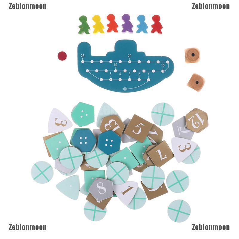 Deep Sea Adventure Board Game With English Instructions Cards Game 2 6 Players Shopee Malaysia