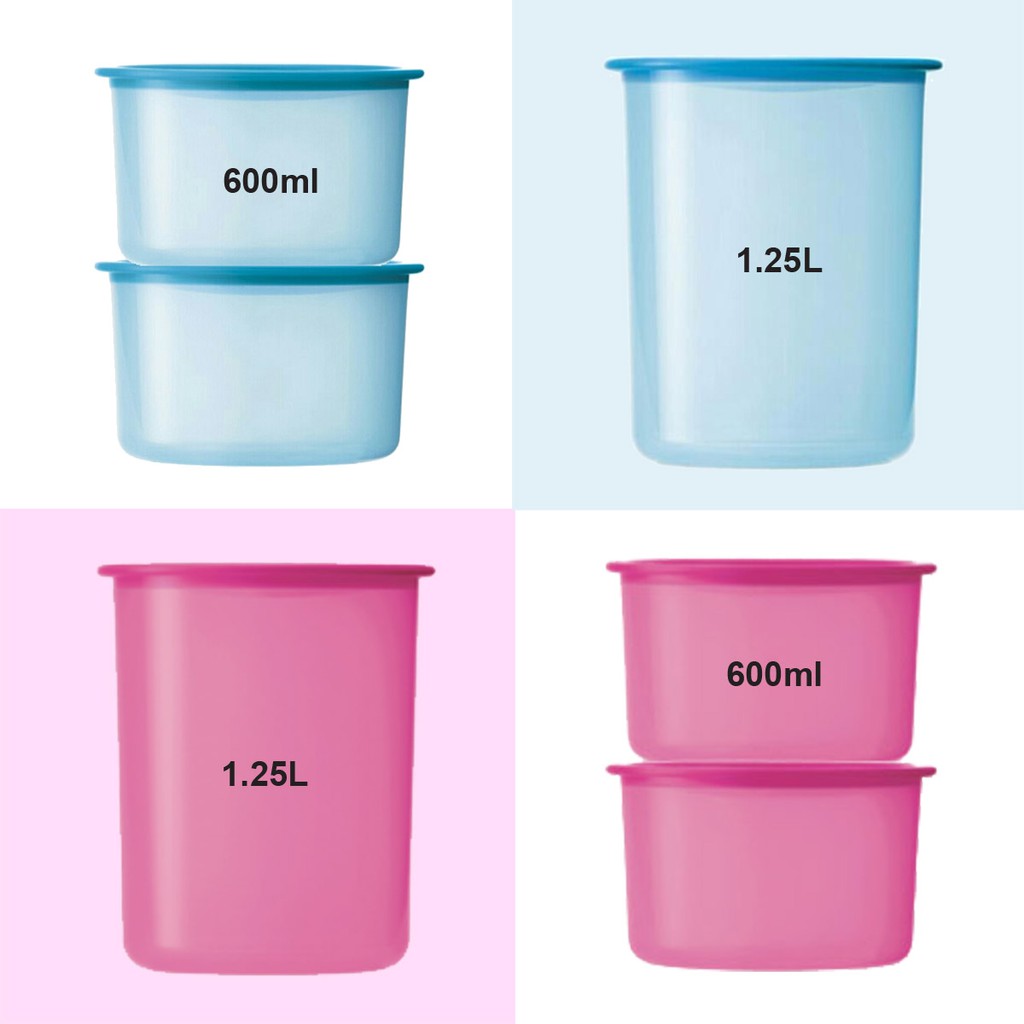 Tupperware One Touch (OT) Pink