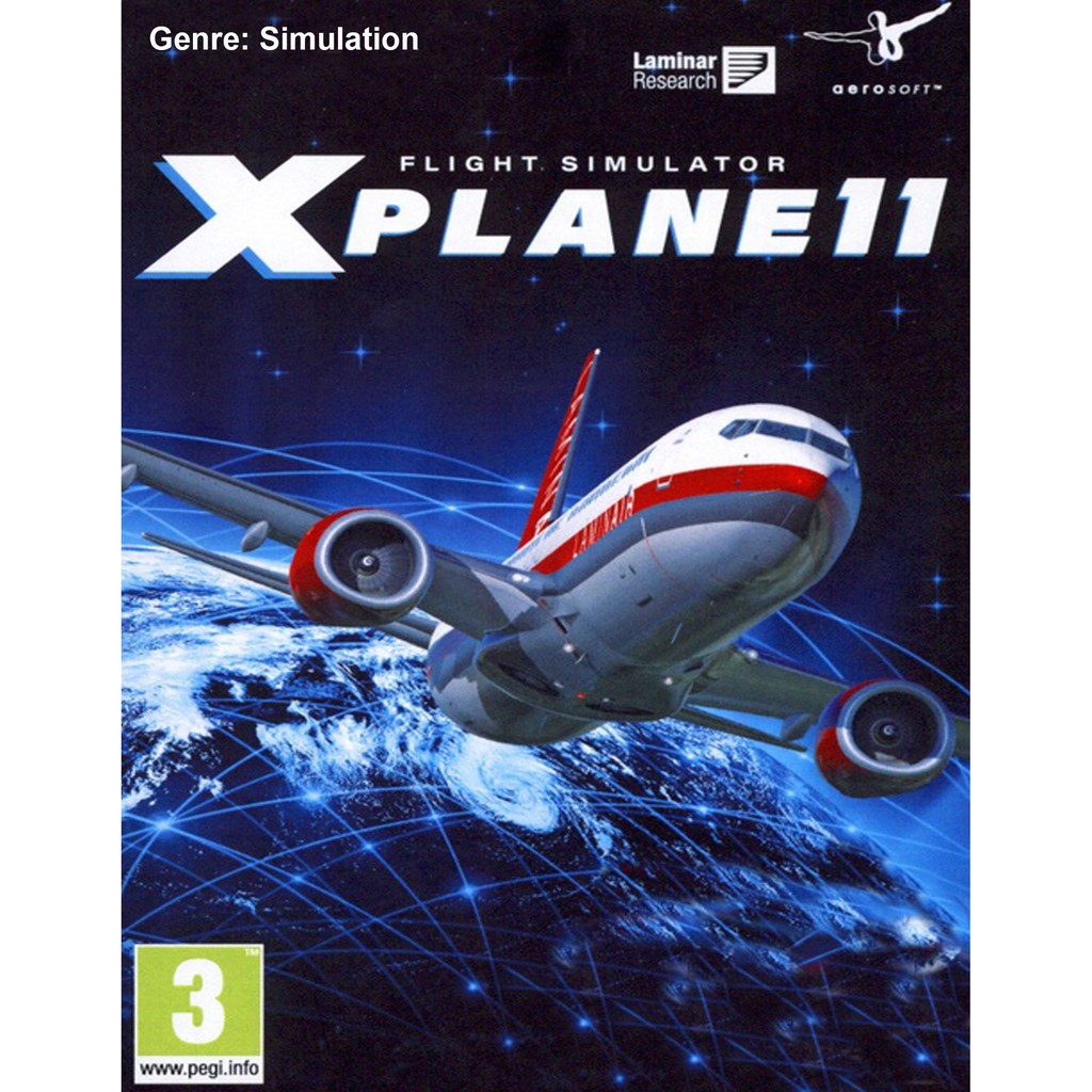 X Plane 11 xplane FLight Simulator (G6593) PC Game