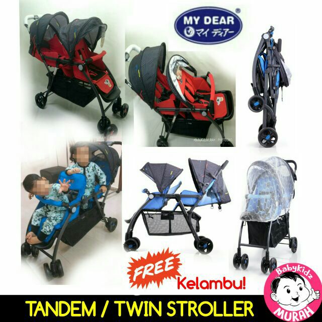 my dear twin stroller