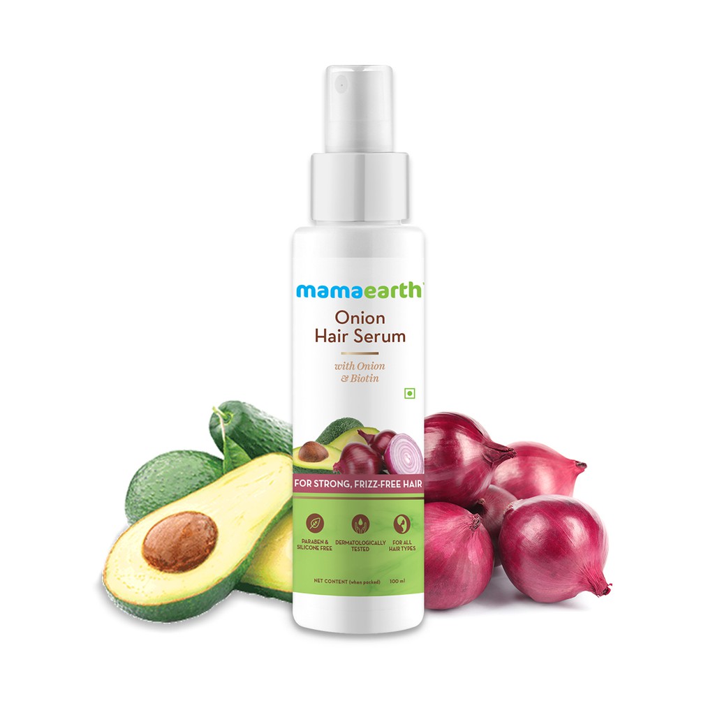 Onion Hair Serum with Onion & Biotin for Strong, FrizzFree Hair 100