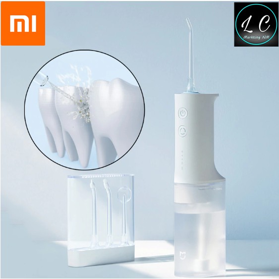 XIAOMI Original Mijia Smart Electric Oral Irrigator IPX7 Waterfroof Dental Water Jet Flosser 4 Modes Oral Cleaning