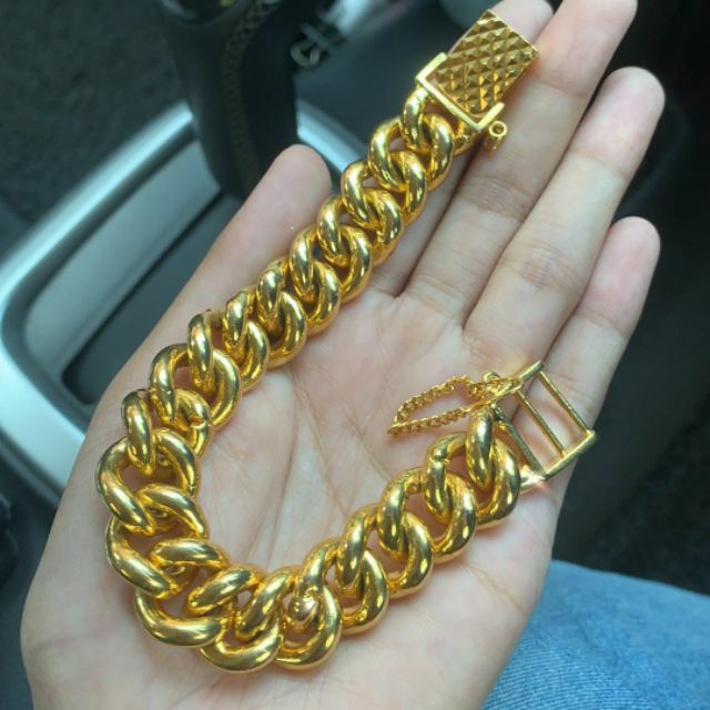 Cop 916 Gelang Tangan Gajah Emas Bangkok Shopee Malaysia