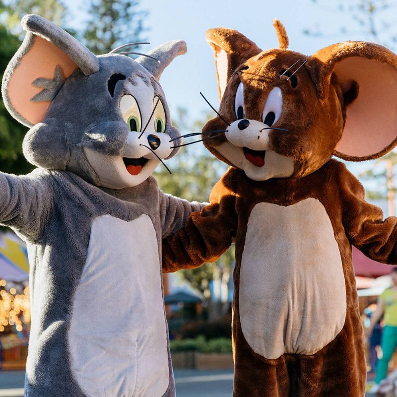 TOM JERRY MASCOT COSTUME MASKOT KOSTUM MOUSE CAT Tom&Jerry CARTOON SUIT