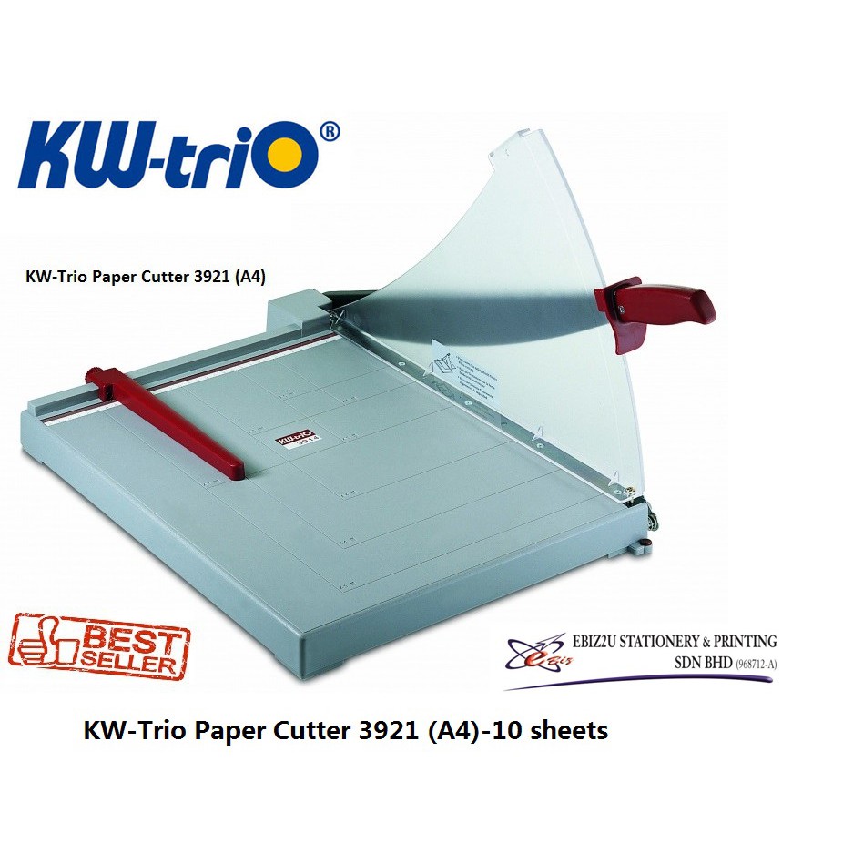 KWTrio Paper Cutter 3921 (A4)10 sheets (Paper Cutter, Paper Trimmer