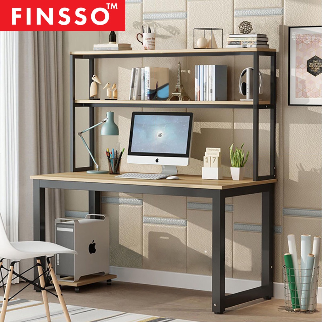 FINSSO : Designer Table / Modern Office/Study Table Display Rack