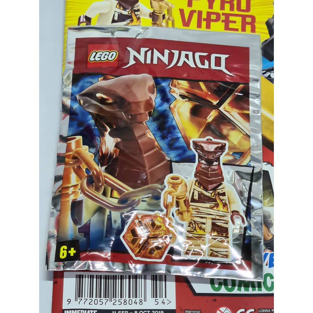 LEGO NINJAGO Magazin PYRO VIPER 54/19 LIMITIERT 
