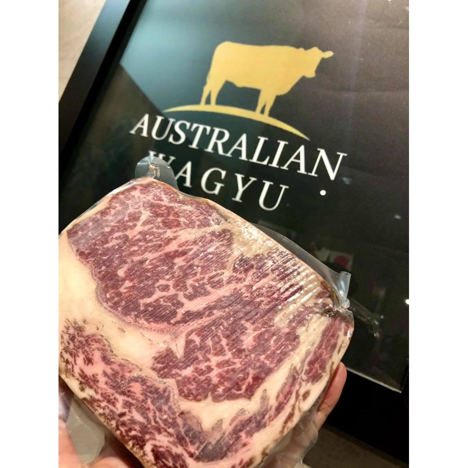 IPOH WAGYU AUSTRALIAN WAGYU RIBEYE MB6/7 300325gm HALAL MIN ORDER