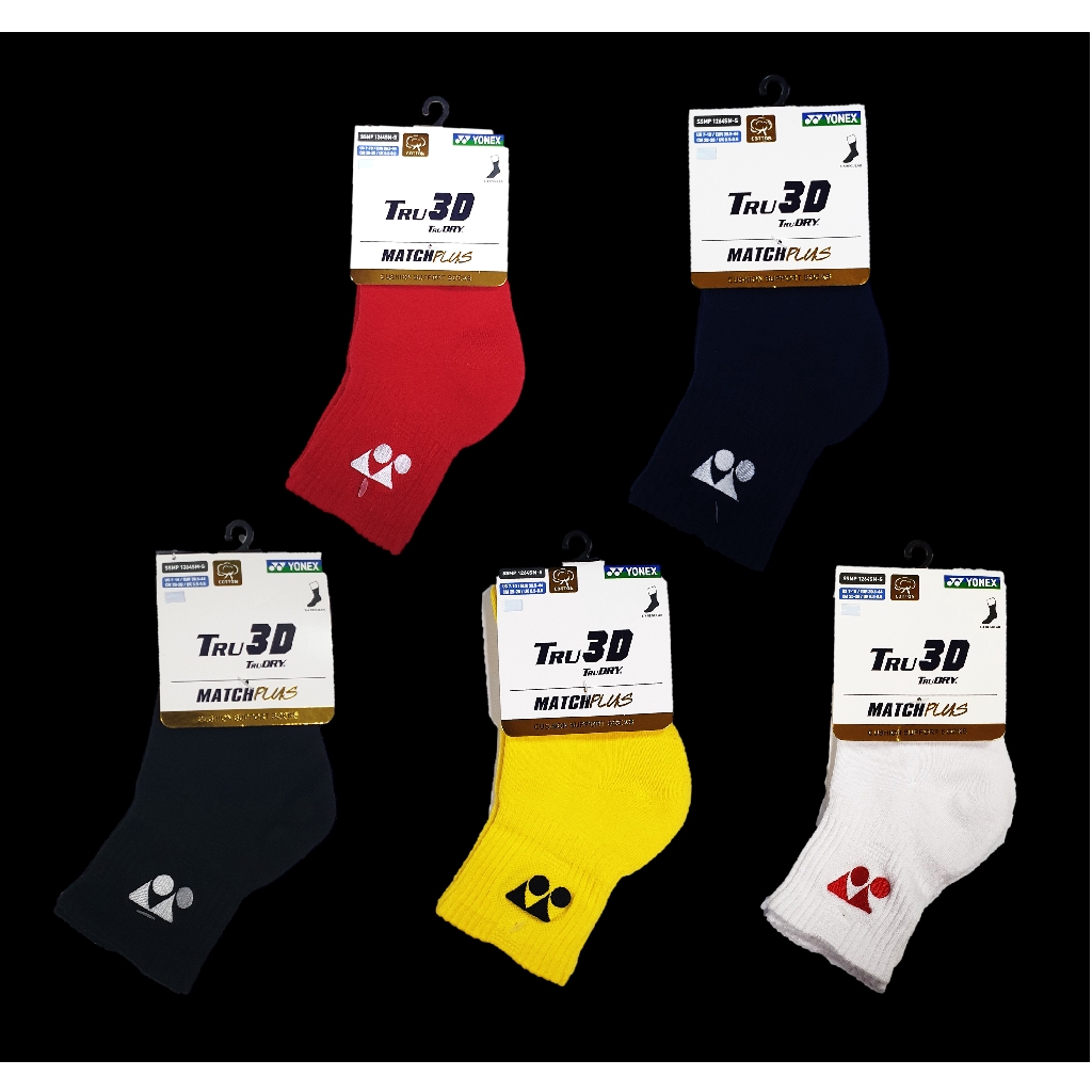 Yonex Original Sock Regular Long (2528cm) Comfort Match Plus 3 (1pcs