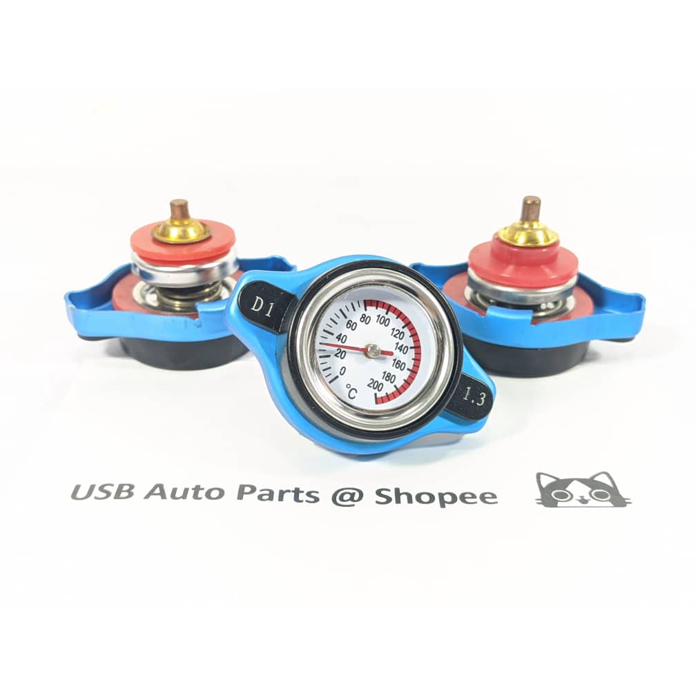 Radiator Cap with Temperature Gauge / Meter R124 R125 R126 