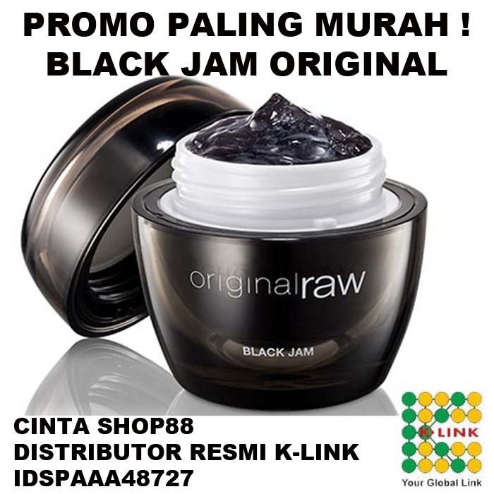 Black Original Raw Klink 50 Ml Clock Shopee Malaysia