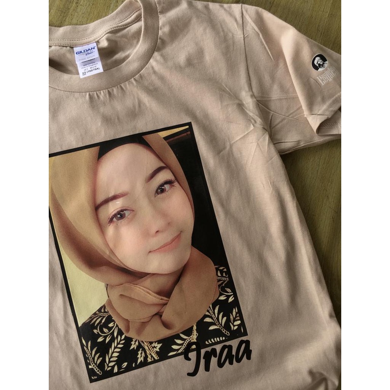 Printing T Shirt/ Cetak Baju dengan Gambar dan Nama Sendiri - Baju Cotton Unisex lelaki Perempuan Dewasa Men Women Murah