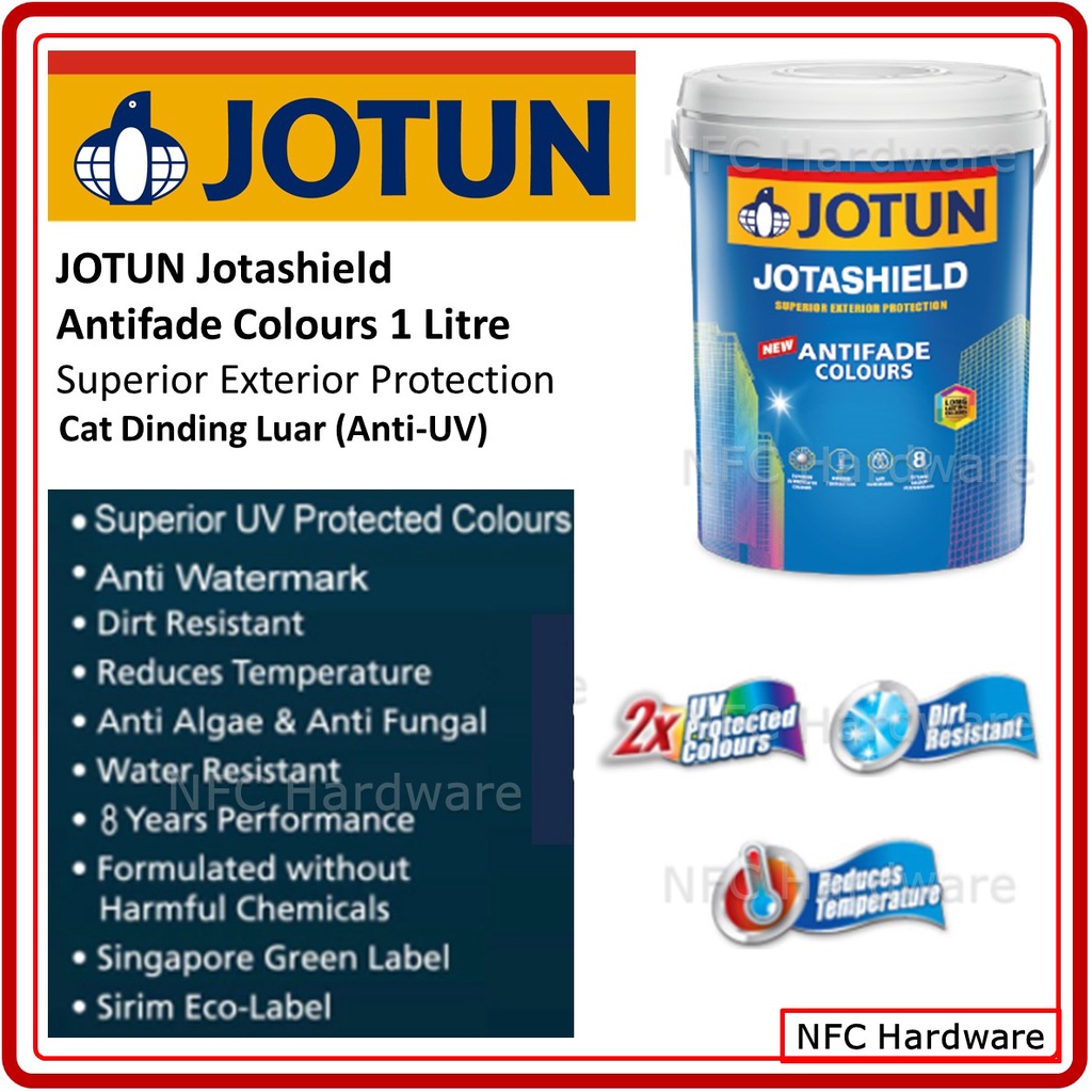 Warna Litre Jotun Jotashield Antifade Colour L Cat Dinding Jotun My Xxx Hot Girl 7488