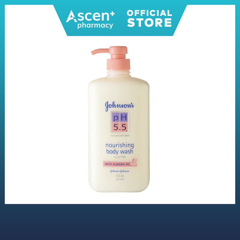 Johnson Johnson Ph 5 5 Body Wash Almond 750ml Shopee Malaysia