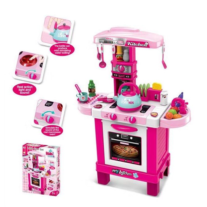 kids kitchen set video