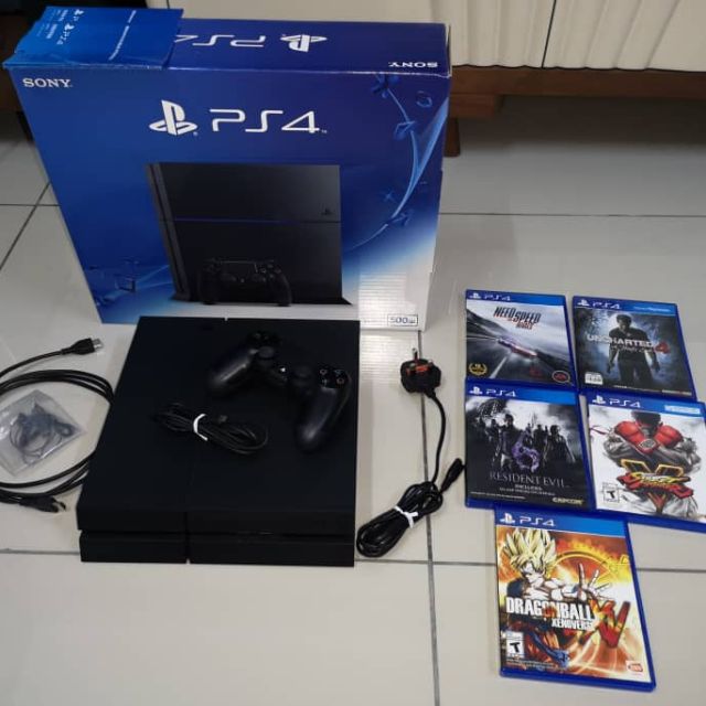 ps4 with games